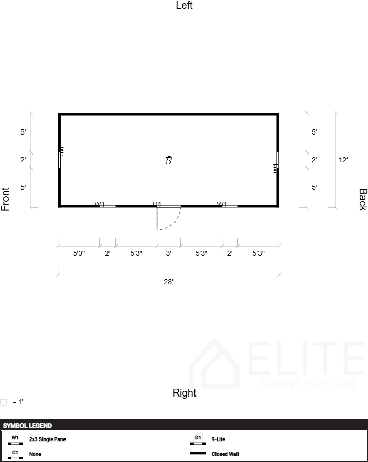 12x28 GARDEN SHED - Image 2